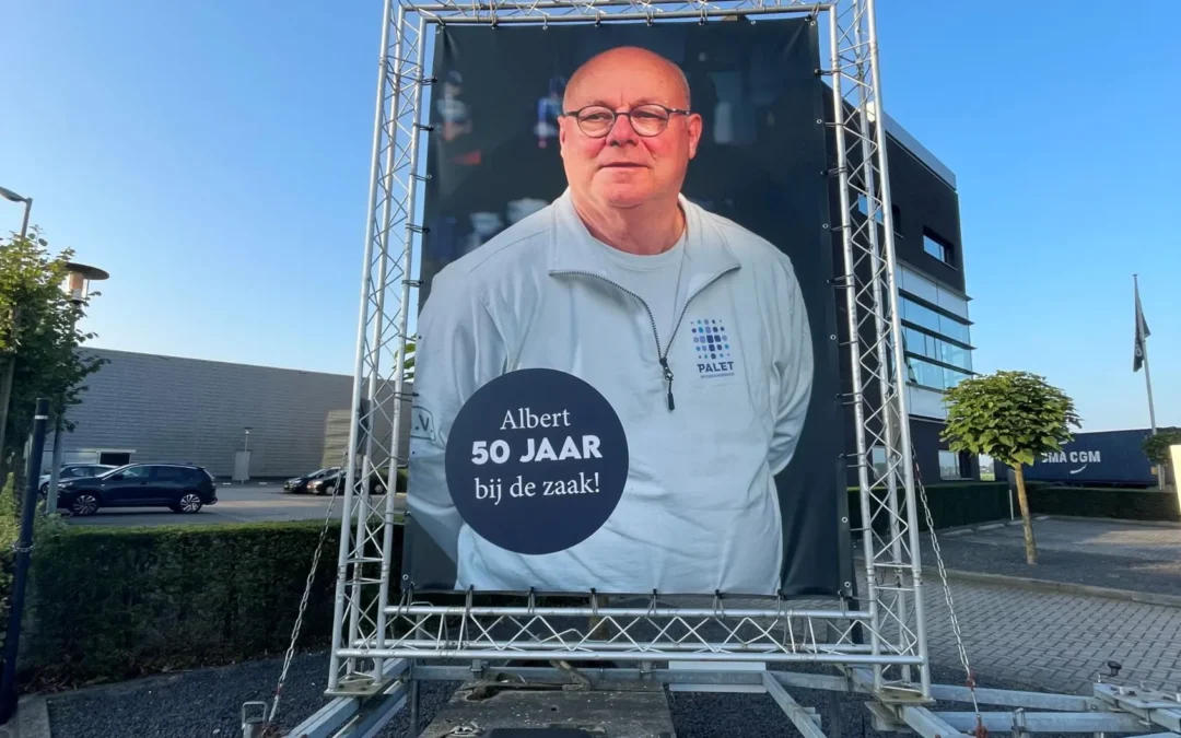 Albert Schuurman 50 jaar in dienst bij Palet