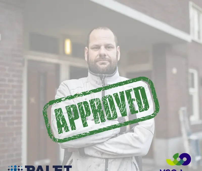 Palet Vastgoedonderhoud verlengt VGO-keur certificaat