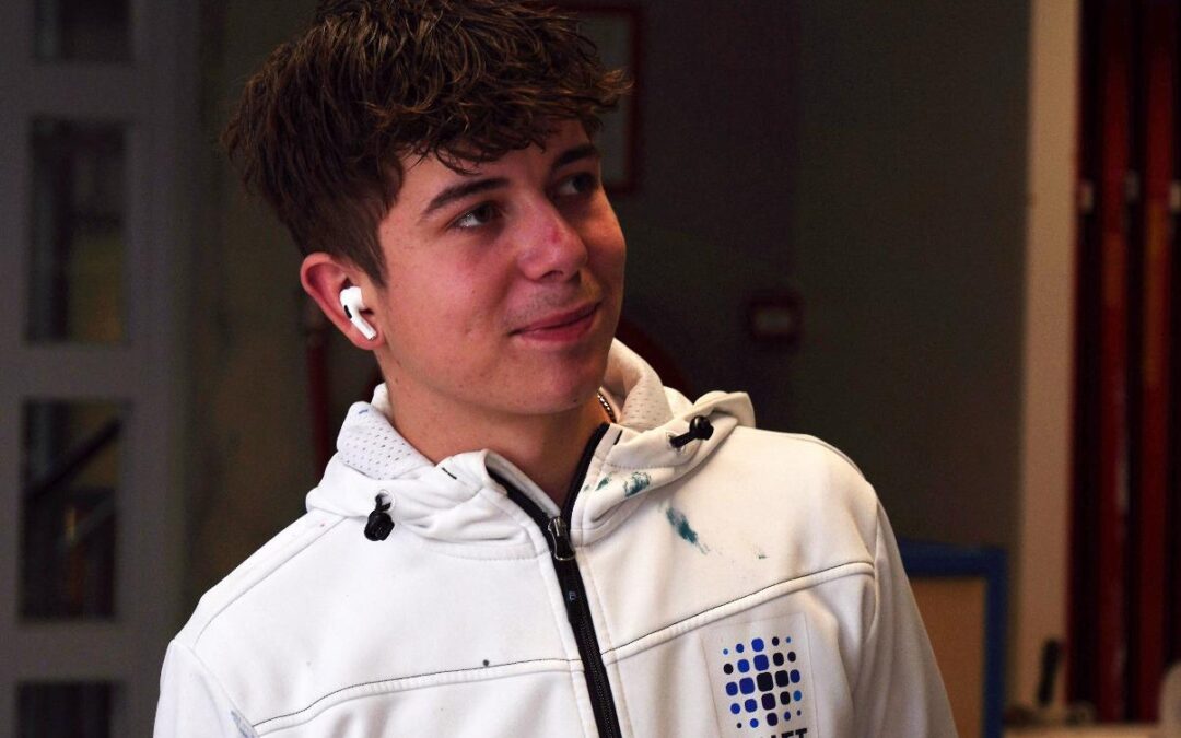 Sem in actie tijdens Deltion Kampioenschappen